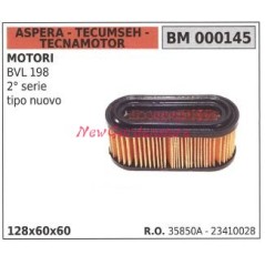ASPERA air filter for BVL lawn mower mower engine 198 000145