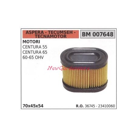 Filtro aria ASPERA motore rasaerba tosaerba tagliaerba CENTURA 55 007648 | Newgardenstore.eu