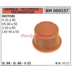 Filtro aria ASPERA motore rasaerba tosaerba tagliaerba da H 28 a 80 000157