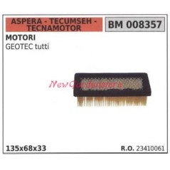 ASPERA air filter for GEOTEC lawn mower motor 008357