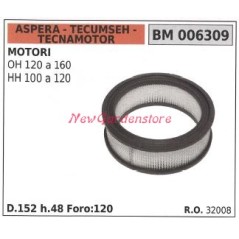 Filtre à air ASPERA moteur tondeuse OH 120-160 006309 | Newgardenstore.eu