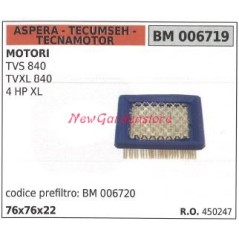 ASPERA Luftfilter für Rasenmähermotor TVS 840 006719 | Newgardenstore.eu