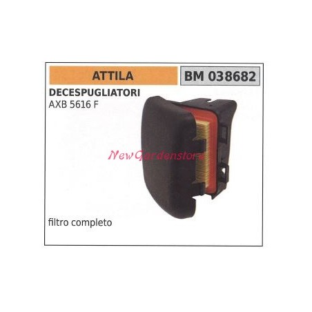 Filtre à air ATTILA moteur de débroussailleuse AXB 5616 F 038682 | Newgardenstore.eu