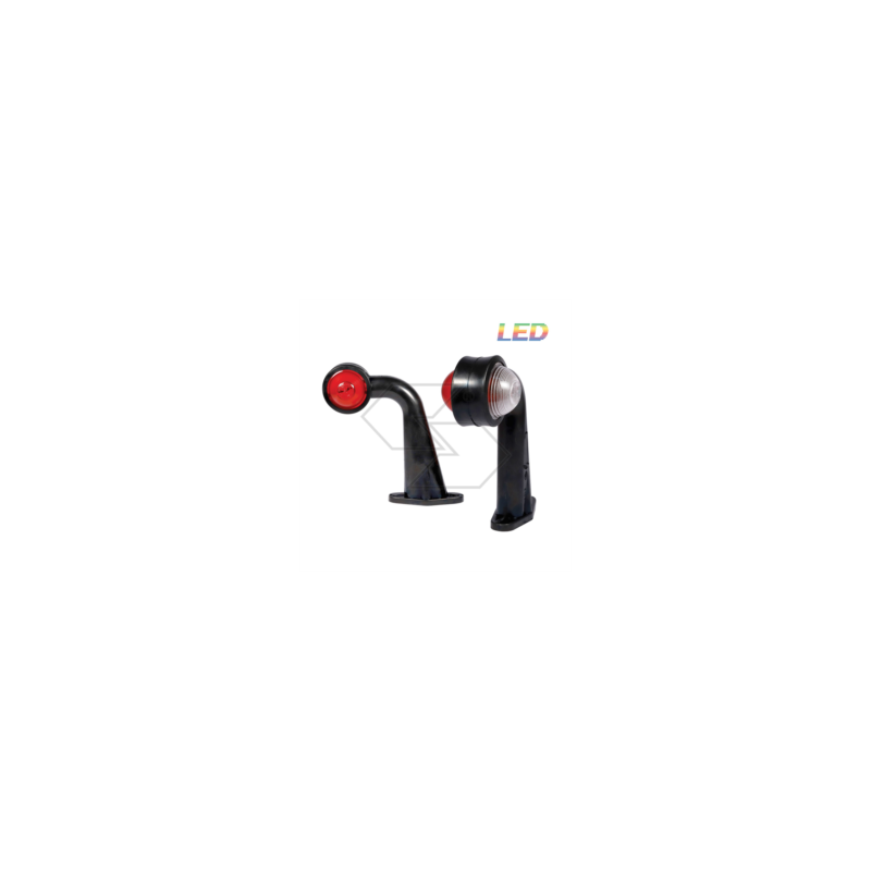 Long and curved LED side marker light A28359