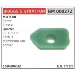 BRIGGS&STRATTON Luftfilter Rasenmäher Mäher Sprint 150x90x32 mm