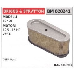 BRIGGS air filter compatible lawn mower mower 28 31 496894S