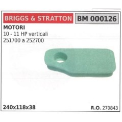 BRIGGS&STRATTON Luftfilter für 10 11 PS VERTICAL Rasenmäher Rasenmäher | Newgardenstore.eu