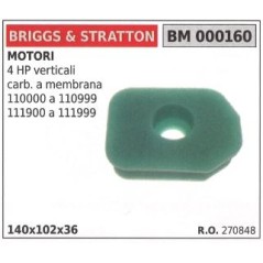Luftfilter BRIGGS&STRATTON Rasenmäher mower 4HP vertikal
