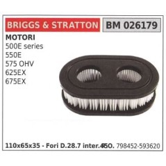 Air filter BRIGGS&STRATTON lawn mower mower 500e SERIES | Newgardenstore.eu