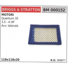 Filtro de aire BRIGGS&STRATTON cortacésped QUANTUM 35