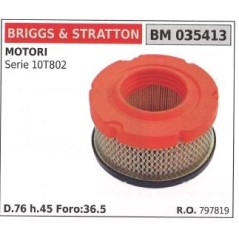 BRIGGS&STRATTON air filter lawn mower mower SERIES 10T802 | Newgardenstore.eu