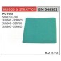 Air filter BRIGGS&STRATTON lawn mower mower SERIES 31G700