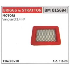 Filtre à air BRIGGS&STRATTON tondeuse à gazon tondeuse vanguard 2.4HP | Newgardenstore.eu