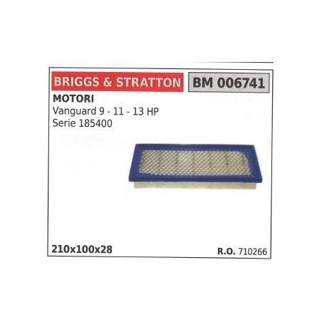 Filtre à air BRIGGS&STRATTON tondeuse à gazon tondeuse vanguard 9 11 13 HP | Newgardenstore.eu