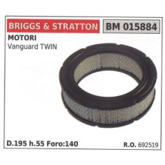 Filtre à air BRIGGS&STRATTON tondeuse tondeuse vanguard twin