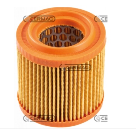 Cylindrical air filter for agricultural machine engine AS MOTOREN 1st generation | Newgardenstore.eu