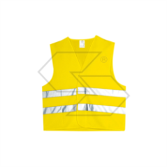 Yellow approved high visibility vest R341661 | Newgardenstore.eu