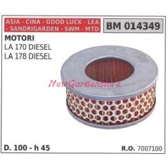 Filtro aria CINA motore generatore LA 170 178 DIESEL 014349 | Newgardenstore.eu