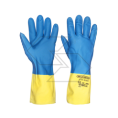 Chemikalienschutzhandschuh aus Latex und Neopren - Größe L R341562 | Newgardenstore.eu