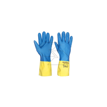 Gant de protection chimique en latex et néoprène - taille L R341562 | Newgardenstore.eu