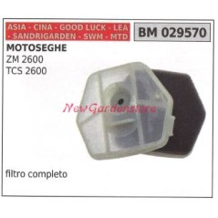 Filtro de aire motor de motosierra CINA ZM 2600 TCS 2600 029570