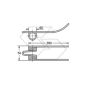 Spring for FERABOLI 1828060 A14711 Self-Loading Pick Up Mower Conditioner