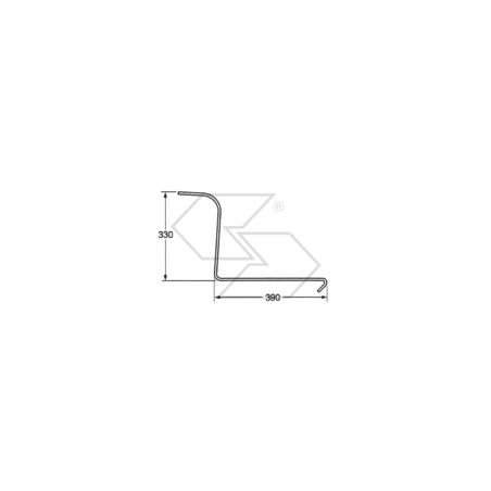 Spring for I.M.A. LA ROCCA ABBRIATA ROSSI A14309 star rakes | Newgardenstore.eu