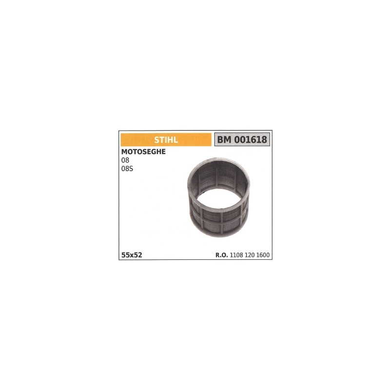 Filtro de aire STIHL compatible 1108-120-1600 para motosierra 08 08S 001618