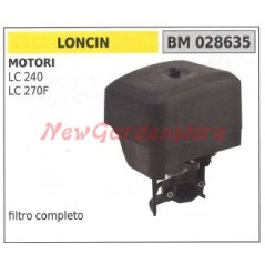 Filtre à air et support LONCIN moteur de tondeuse LC 240 270F 028635 | Newgardenstore.eu