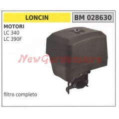 Soporte de filtro de aire LONCIN para motor de tractor de césped LC 340 390F 028630