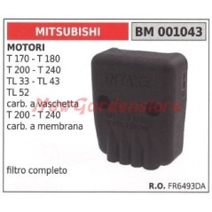 Filtro aria supporto MITSUBISHI motore 2tempi decespugliatore tagliasiepe 001043