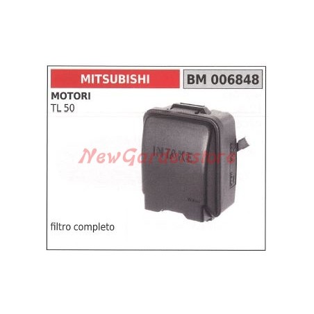 Air filter complete MITSUBISHI engine 2tempi brushcutter tagliasiepe 006848