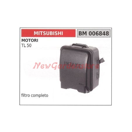 Filtro de aire y soporte desbrozadora MITSUBISHI motor 2 tiempos 006848 | Newgardenstore.eu