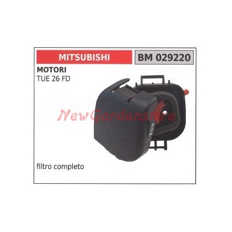 Air filter and holder MITSUBISHI 2-stroke engine mounted on brushcutter 029220 | Newgardenstore.eu