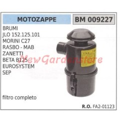 Filtre à air support moteur monté sur motoculteur BRUMI MORINI C27 009227