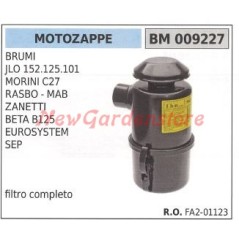 Luftfilterträger Motor montiert auf BRUMI MORINI C27 Fräse 009227