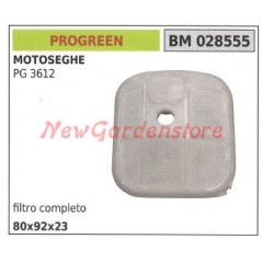 Filtro aria originale PROGREEN per motosega PG 3612 PG3612 028555 | Newgardenstore.eu