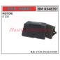 Filtro aria e supporto motore RATO montato su motozappa R 100 R100 034839