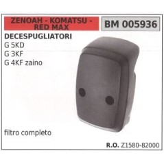 Air filter complete ZENOAH for brushcutter G 5KD 3KF 4KF backpack 005936