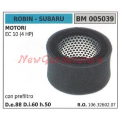 ROBIN air filter with prefilter for EC 10 (4 HP) brushcutter engine 005039 | Newgardenstore.eu