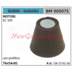 Air filter with ROBIN pre-cleaner for brushcutter engine EC 10V 005075
