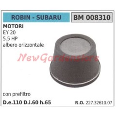 Luftfilter mit ROBIN-Vorfilter für Rasenmähermotor EY 20 5,5 PS 008310 | Newgardenstore.eu