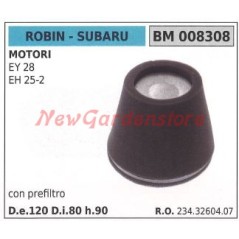 ROBIN Luftfilter mit Vorfilter für Rasenmähermotor EY 28 EH 25-2 008308 | Newgardenstore.eu