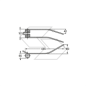 Spring for ivory rakes KUHN GALFRÈ short type A14192