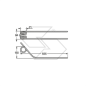 Molla per giroandanatori grigio KUHN 577.202.00 A14241