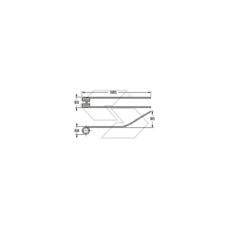 Spring for FAHR A14231 rakes | Newgardenstore.eu