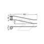 Spring for BORELLO SX long type rotary rakes A14227