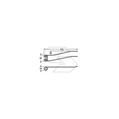 Spring for A.C.M.A DX FAIMA DX A14224 rakes | Newgardenstore.eu