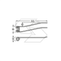 Spring for A.C.M.A DX FAIMA DX A14224 rakes