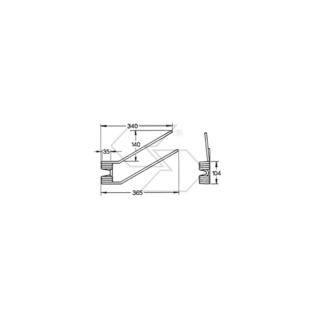 Spring for GALFRÈ SX 1st series A14169 swivel | Newgardenstore.eu